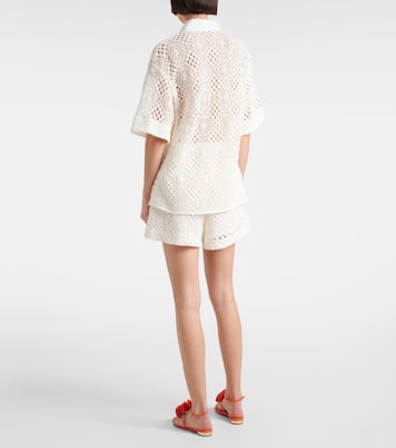 Camicia in crochet di cotone | SIR