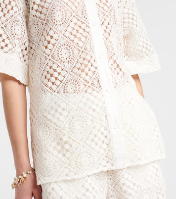 Camicia in crochet di cotone | SIR