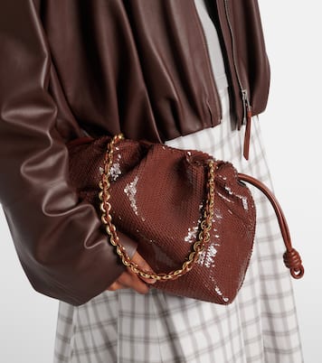 Pochette Flamenco Medium à sequins | Loewe