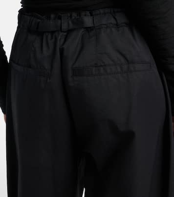 White Label Barret cotton-blend poplin wide-leg pants | Proenza Schouler