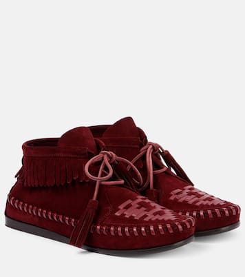 Mocasines Felsa de ante con flecos | Isabel Marant