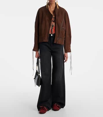 Mocasines Felsa de ante con flecos | Isabel Marant