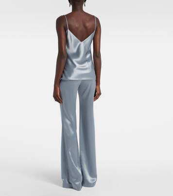 Ischia satin camisole | Galvan