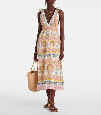 Bedrucktes Midikleid Maritime Magic | Farm Rio