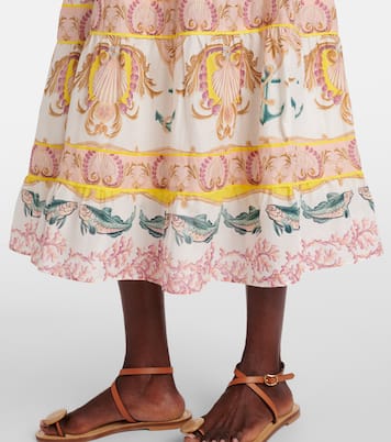 Bedrucktes Midikleid Maritime Magic | Farm Rio