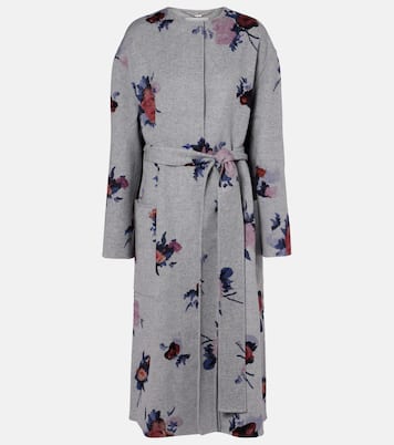 Floral wool coat | Erdem