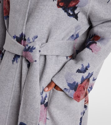 Floral wool coat | Erdem