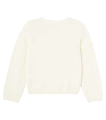 Jorna wool and alpaca cardigan | Bonpoint