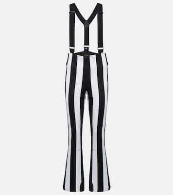 Lunira striped ski salopettes | Goldbergh