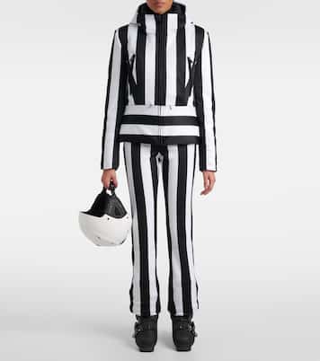 Lunira striped ski salopettes | Goldbergh