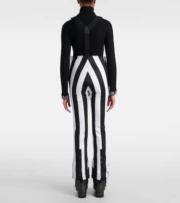 Lunira striped ski salopettes | Goldbergh