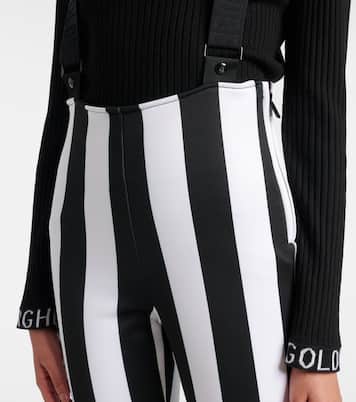 Lunira striped ski salopettes | Goldbergh