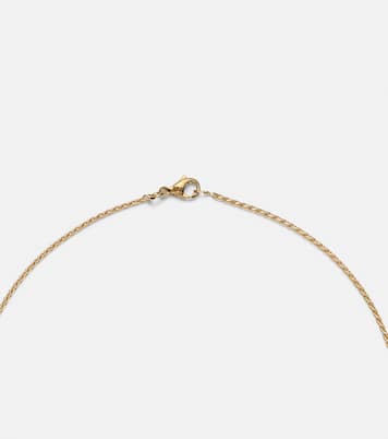 Halskette Cœur Percé aus 18kt Gelb- und Weißgold mit Diamanten | Marie Lichtenberg