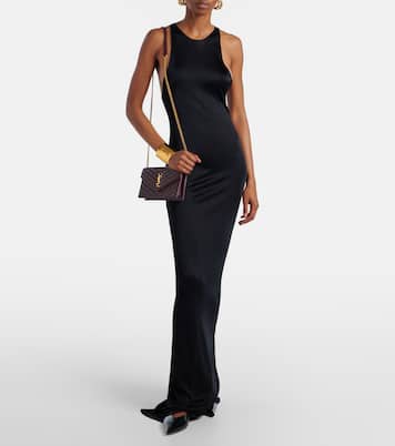 Cassandre Envelope leather wallet on chain | Saint Laurent