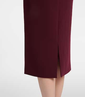 Love beaded crêpe midi dress | Jenny Packham