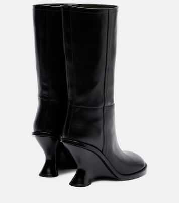 Bottes compensées 95 en cuir | Dries Van Noten