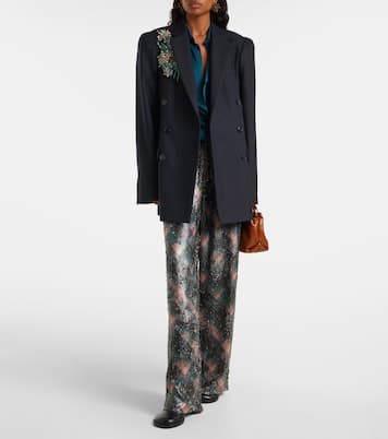 Bottes compensées 95 en cuir | Dries Van Noten