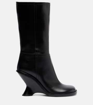 Bottes compensées 95 en cuir | Dries Van Noten