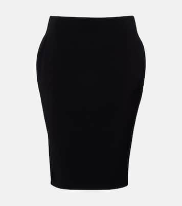 高腰铅笔半身裙 | Saint Laurent