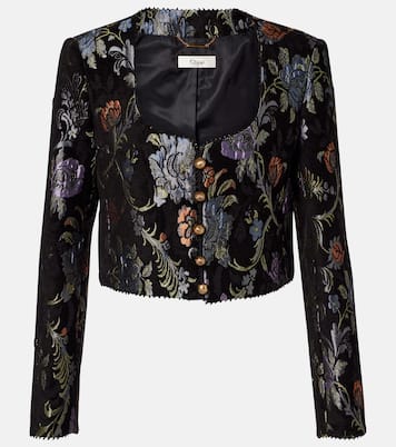 Cropped embroidered jacket | Chloé
