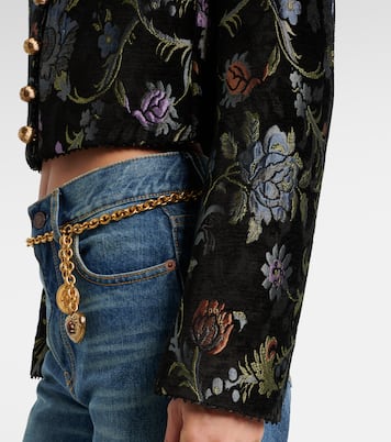 Cropped embroidered jacket | Chloé