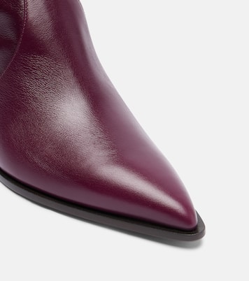 Brunswick 45 leather ankle boots | Aquazzura