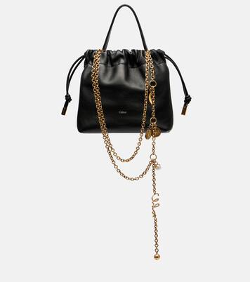 Chloé Icons Mini leather bucket bag | Chloé