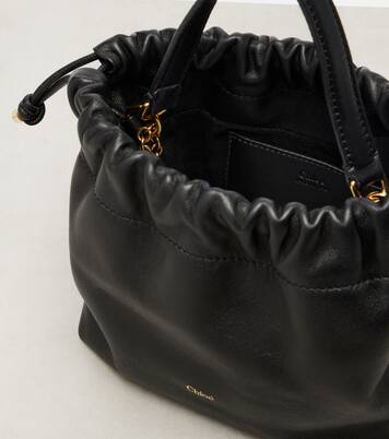 Chloé Icons Mini leather bucket bag | Chloé