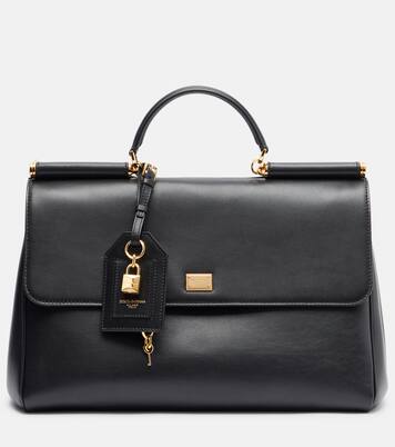 My Sicily Large leather top-handle bag | Dolce&Gabbana