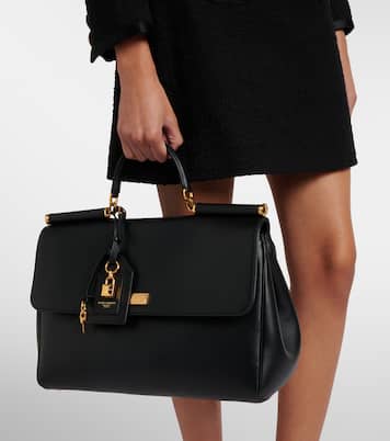 My Sicily Large leather top-handle bag | Dolce&Gabbana