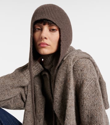 Soizic ribbed-knit cashmere hat | The Row