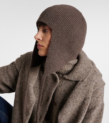 Soizic ribbed-knit cashmere hat | The Row