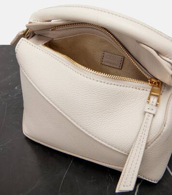 Puzzle Edge Mini leather shoulder bag | Loewe