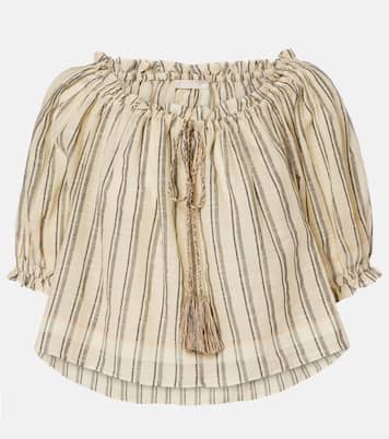 Cropped-Top Paros aus Baumwolle | Ulla Johnson