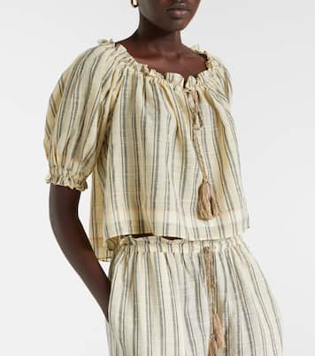 Cropped-Top Paros aus Baumwolle | Ulla Johnson