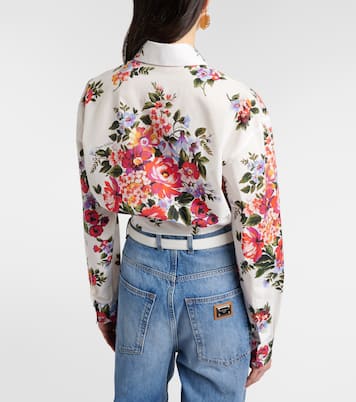 Cropped-Hemd aus Baumwolle | Dolce&Gabbana