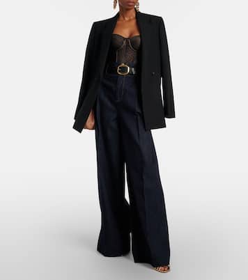 Dot mesh bodysuit | Zimmermann