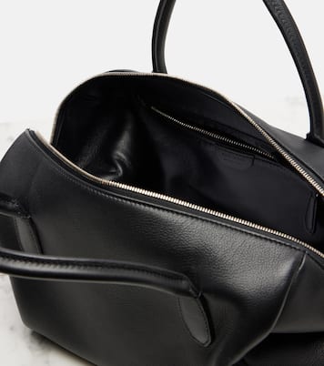 Faye leather top-handle bag | The Row