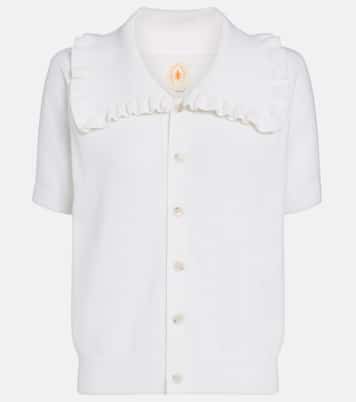 Cotton and cashmere cardigan | Jardin des Orangers