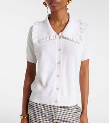 Cotton and cashmere cardigan | Jardin des Orangers