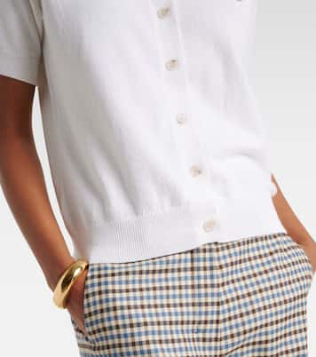 Cotton and cashmere cardigan | Jardin des Orangers