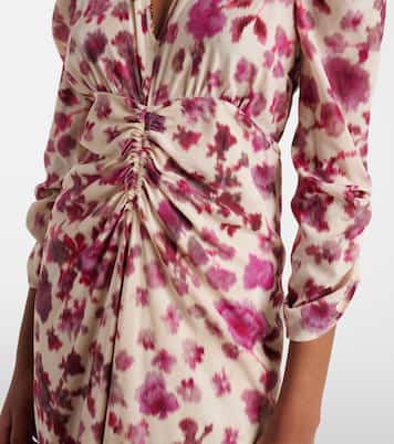 Midikleid Albini aus einem Seidengemisch | Isabel Marant