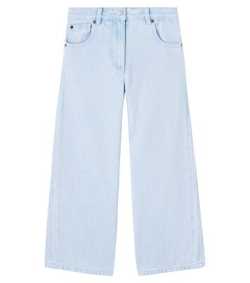 Embroidered wide-leg jeans | Stella McCartney Kids