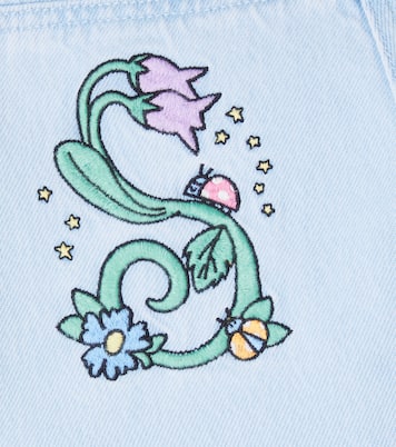 Embroidered wide-leg jeans | Stella McCartney Kids