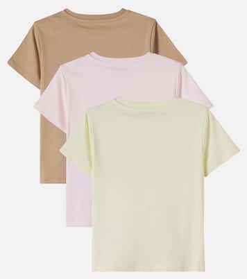 Set of 3 cotton jersey T-shirts | Moncler Enfant