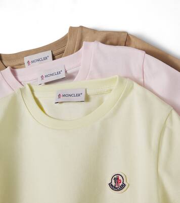 Set of 3 cotton jersey T-shirts | Moncler Enfant