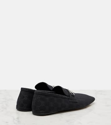 Horsebit GG Canvas loafers | Gucci