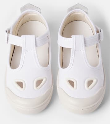 Cutout canvas sneakers | Il Gufo