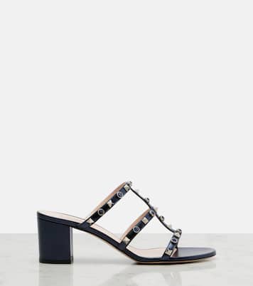Rockstud leather sandals | Valentino Garavani