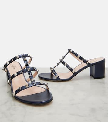 Rockstud leather sandals | Valentino Garavani